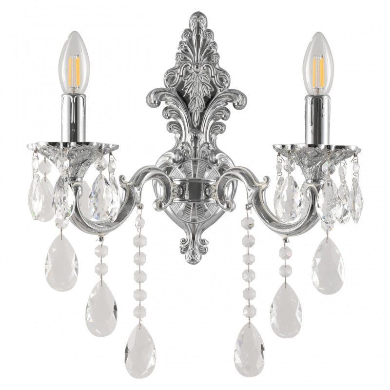 Бра Bohemia Ivele Crystal AL7801 AL7801B14/2/175 B NW
