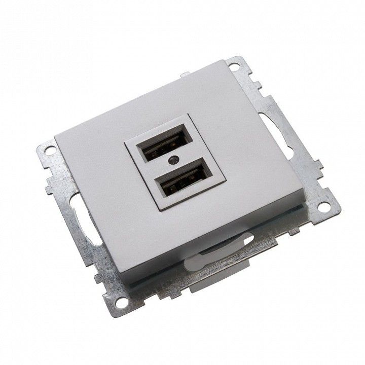 Розетка USB type A без рамки Stekker Катрин 39588