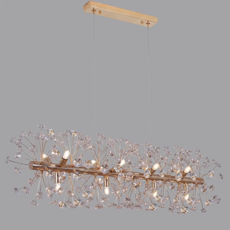 Подвесная люстра ILLUMICO IL5004-1 IL5004-12LPA-26 GD BOND