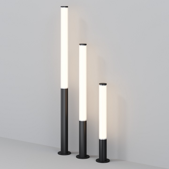 Наземный высокий светильник Maytoni Outdoor Ginza O041FL-L50B3K
