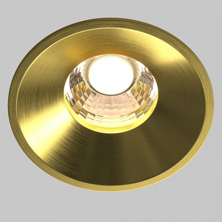 Встраиваемый светильник Maytoni Technical Раунд DL058-12W3K-BS