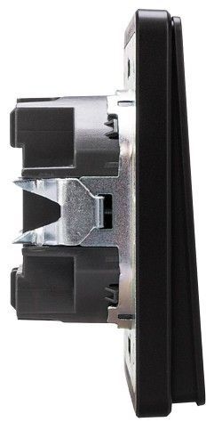 Переключатель проходной одноклавишный с подсветкой без рамки Kranz ROUND KR-78-0716-3