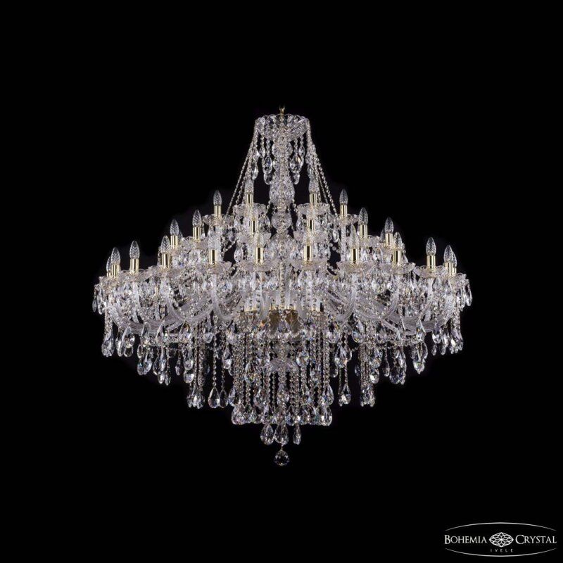 Подвесная люстра Bohemia Ivele Crystal 1415 1415/24+12+6/530 G