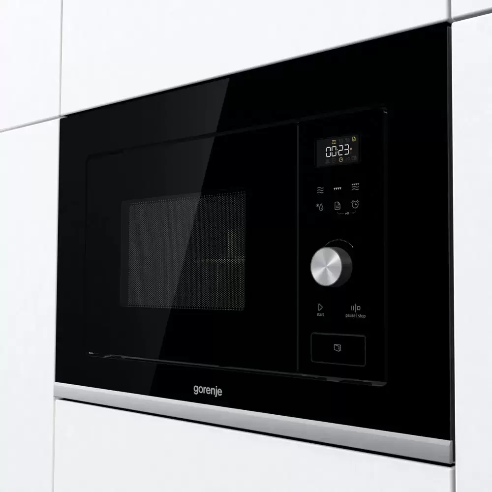 Встраиваемая микроволновая печь с грилем Gorenje BMX201AG1BG