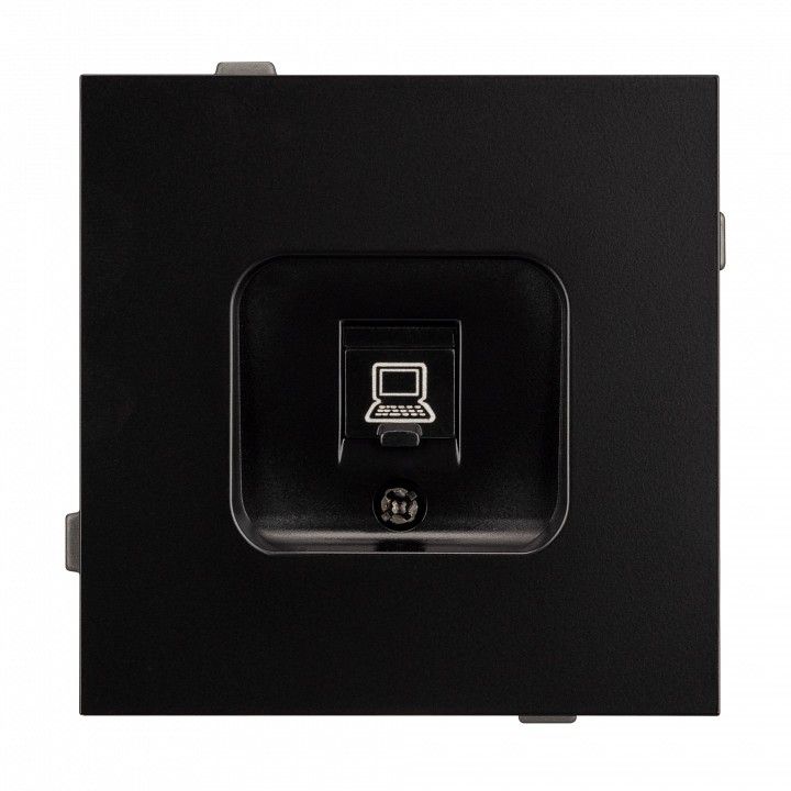 Розетка Ethernet RJ-45 и со шторками, без рамки Arlight SCT-TENDO 054104