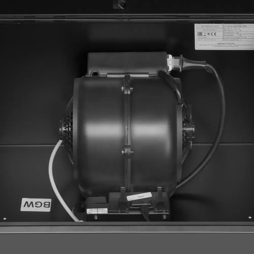 Кухонная вытяжка MAUNFELD Aurora 90 черный матовый
