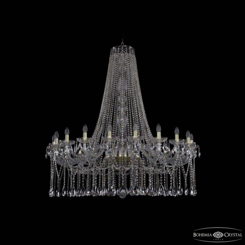 Подвесная люстра Bohemia Ivele Crystal 1413 1413/20/460/h-136 G