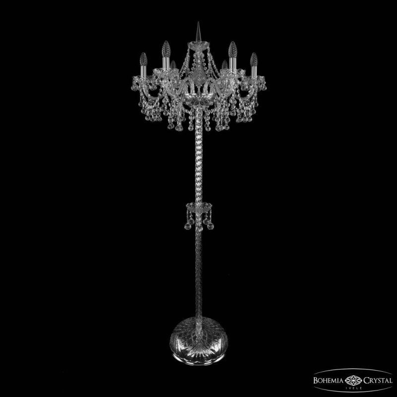 Торшер Bohemia Ivele Crystal 1409 1409T2/6/195-160 Ni