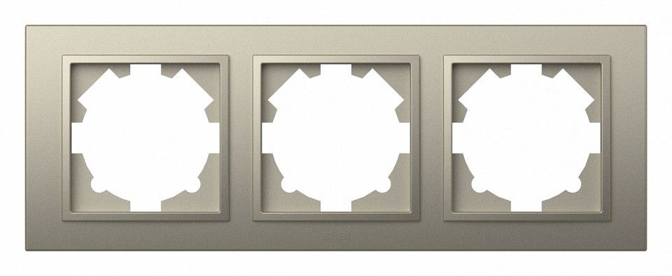 Рамка на 3 поста Elbi Eleсtriс Zena 500-011400-227