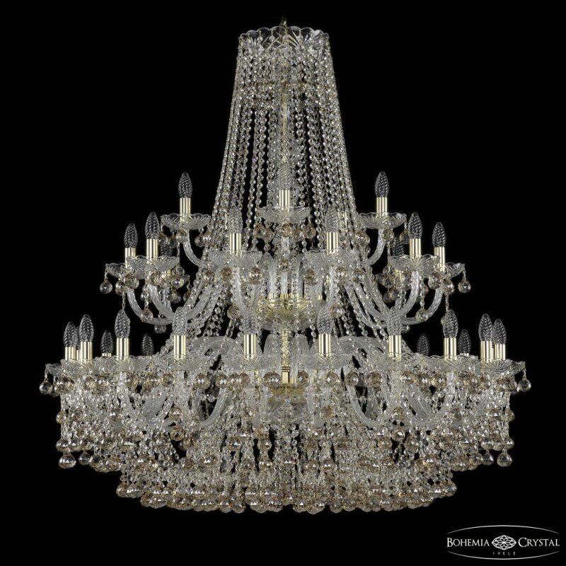 Подвесная люстра Bohemia Ivele Crystal 1409 1409/20+10+5/400/2d G K721