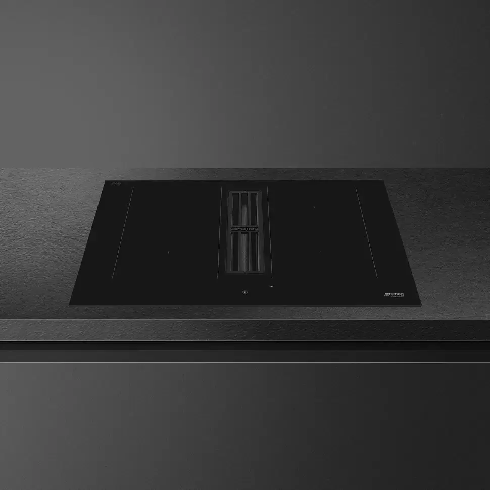 Варочная панель с вытяжкой Smeg HOBD472D