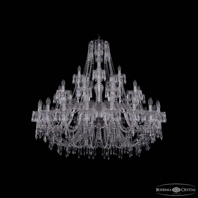 Подвесная люстра Bohemia Ivele Crystal 1403 1403/20+10+5/460 Ni