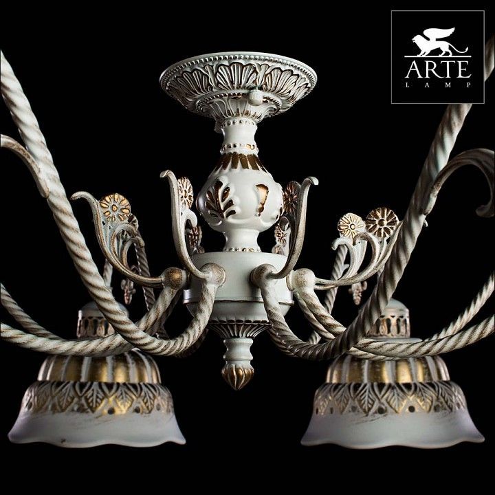 Люстра на штанге Arte Lamp Chiesa A2814PL-8WG
