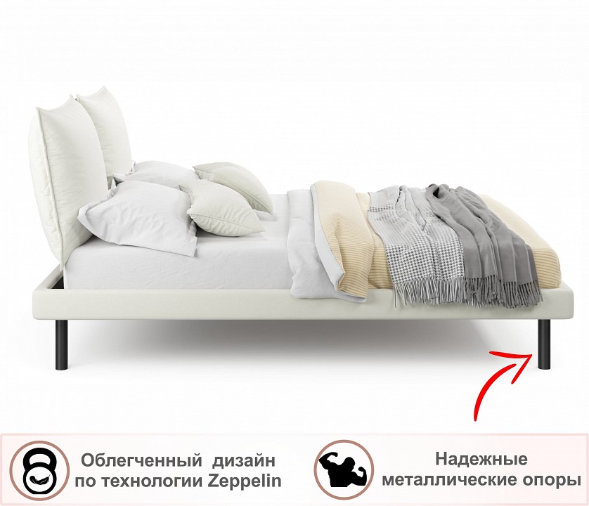 Кровать полутораспальная Fly 1400