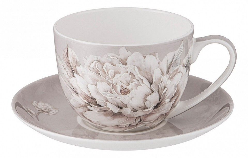 Чайная пара (330 мл) White flower 415-2136