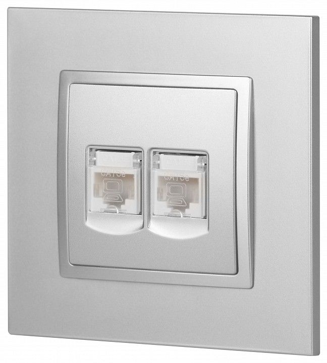 Розетка Ethernet RJ-45 без рамки Эра Эра Elegance 14-3108-03