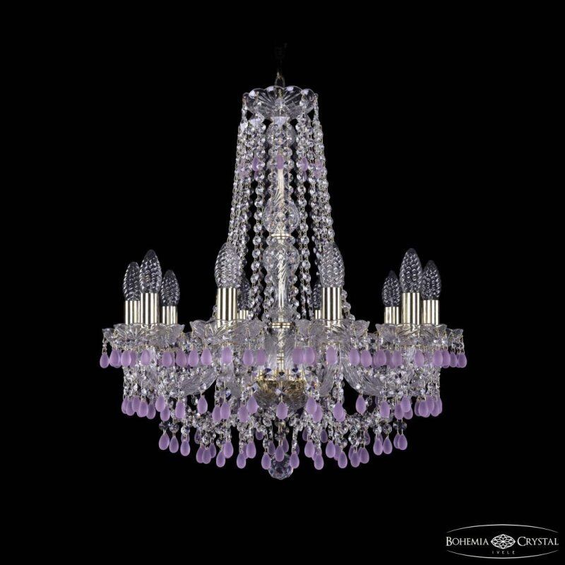 Подвесная люстра Bohemia Ivele Crystal 1410 1410/10/195/h-60 G V7010