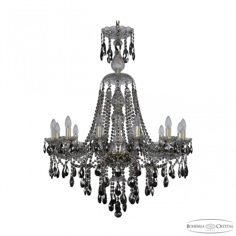 Подвесная люстра Bohemia Ivele Crystal 1415 1415/12/300/XL-108 G R731
