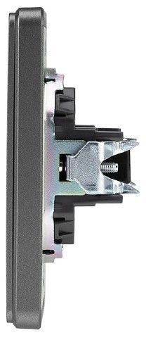 Розетка HDMI без рамки Kranz ROUND KR-78-0730-2