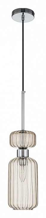Подвесной светильник Escada Gloss 1141/1S Chrome/Beige