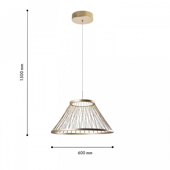 Подвесной светильник Favourite Fibra 4634-6P