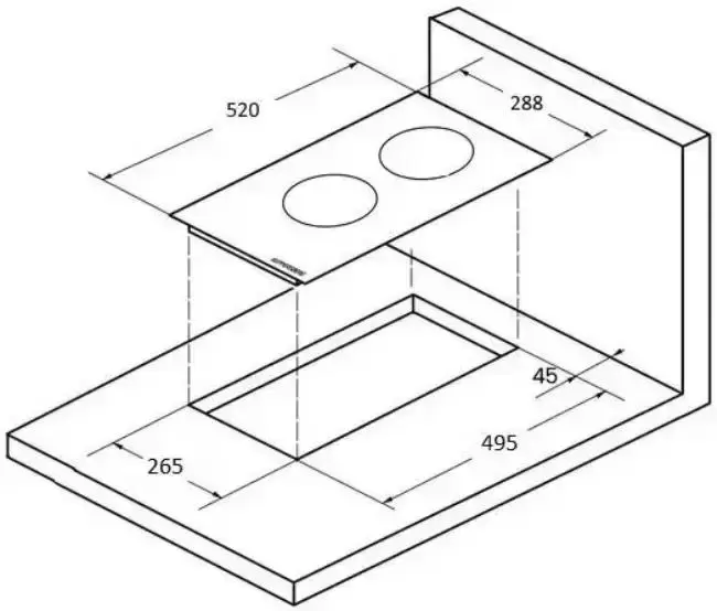 Варочная панель-домино Kuppersberg ECS 321