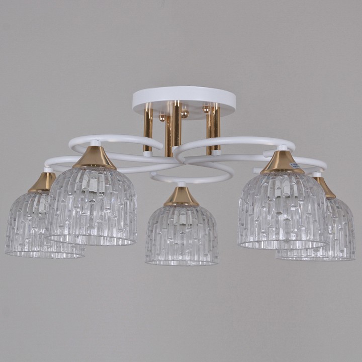 Люстра на штанге Reluce  16360-0.3-05 WH+FG