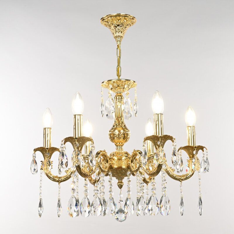 Подвесная люстра Bohemia Ivele Crystal AL7901 AL79101/6/175 A G