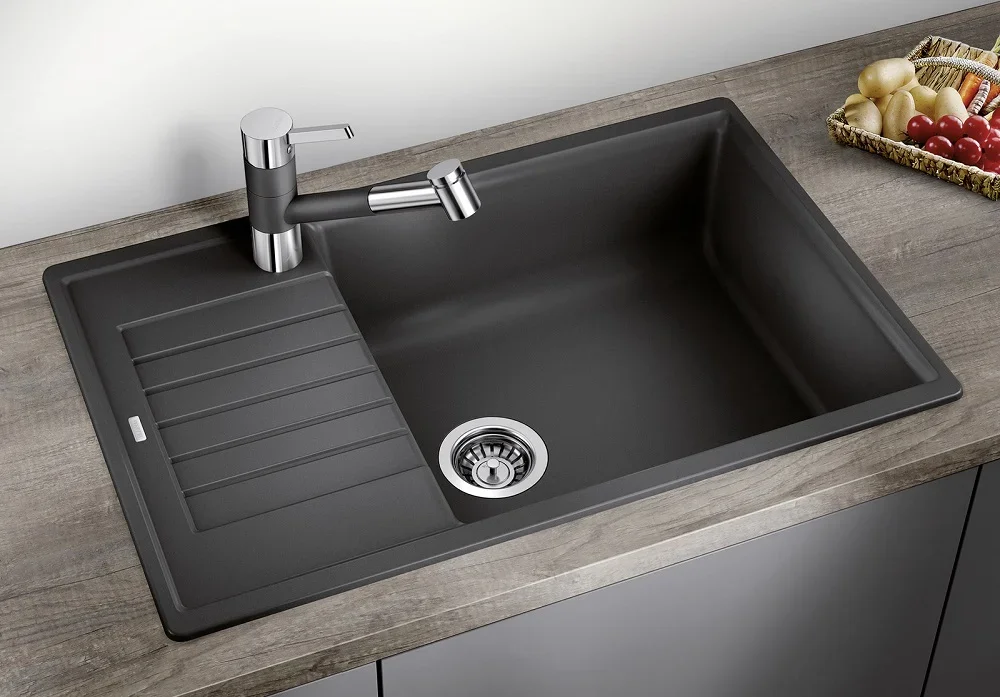 Мойка BLANCO ZIA XL 6 S Compact Silgranit антрацит