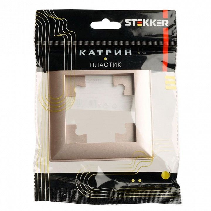 Рамка на 1 пост Stekker Катрин 39802