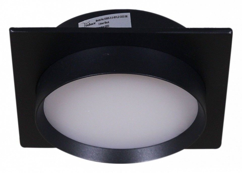 Встраиваемый светильник Reluce Technical 53005 53005-9.0-001LD GX53 BK