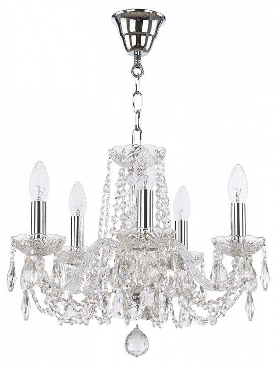 Подвесная люстра Bohemia Ivele Crystal 1402 1402/5/141/Ni