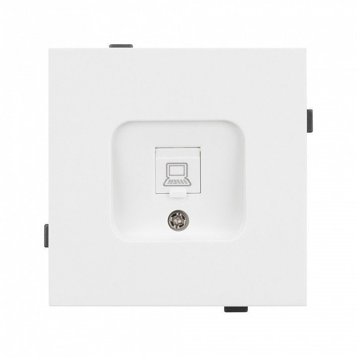 Розетка Ethernet RJ-45 и со шторками, без рамки Arlight SCT-TENDO 054098