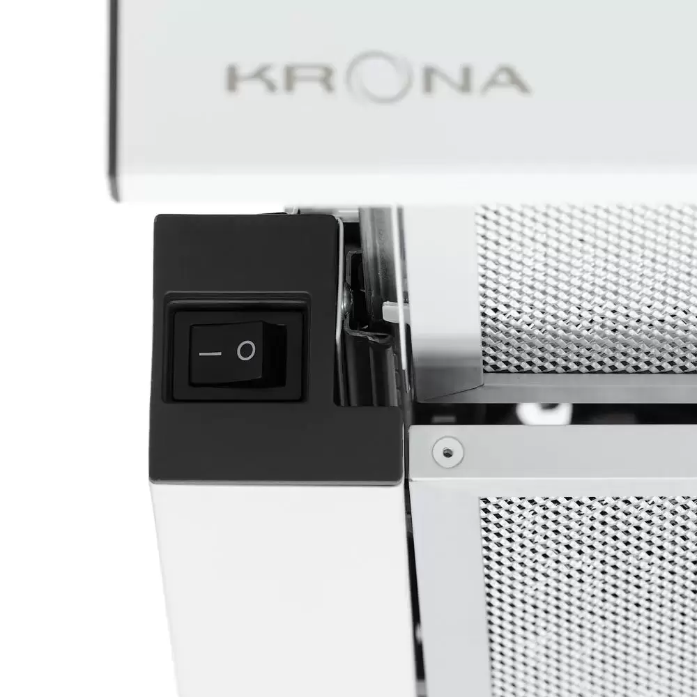Встраиваемая вытяжка Krona KAMILLA T 600 WHITE (1 мотор)