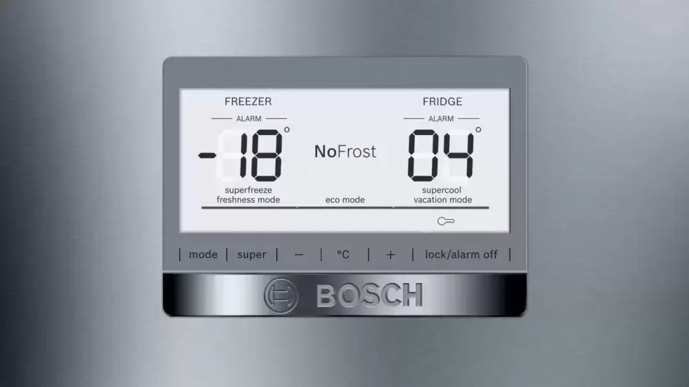 Холодильник с нижней морозильной камерой BOSCH KGN86AI30R