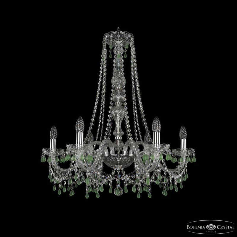 Подвесная люстра Bohemia Ivele Crystal 1410 1410/6/240/h-74 Ni V5001