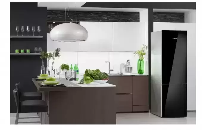 Холодильник с нижней морозильной камерой BOSCH KGN39LB32R