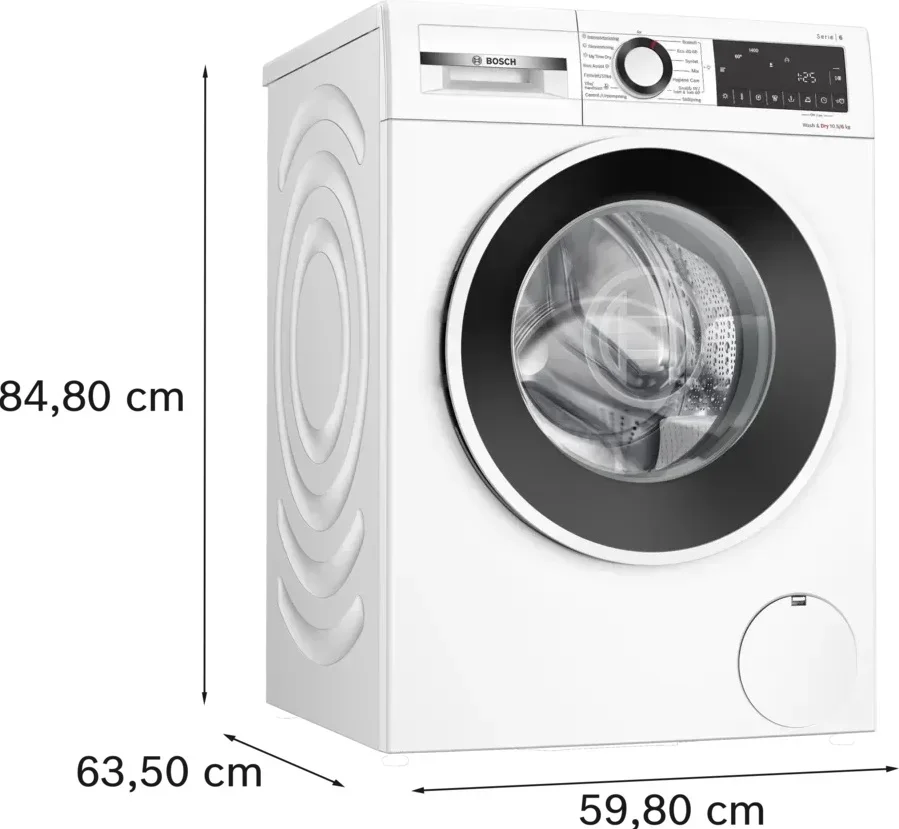 Стирально-сушильная машина Bosch WNG2540LSN