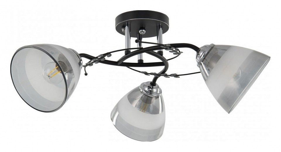 Потолочная люстра Arte Milano AMALFI-327685 327685/3A BK+CR