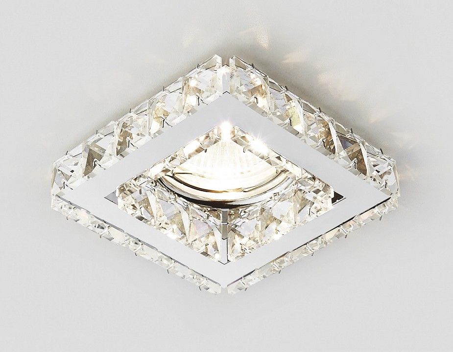 Встраиваемый светильник Ambrella Light Crystal K110 K110 CL/CH
