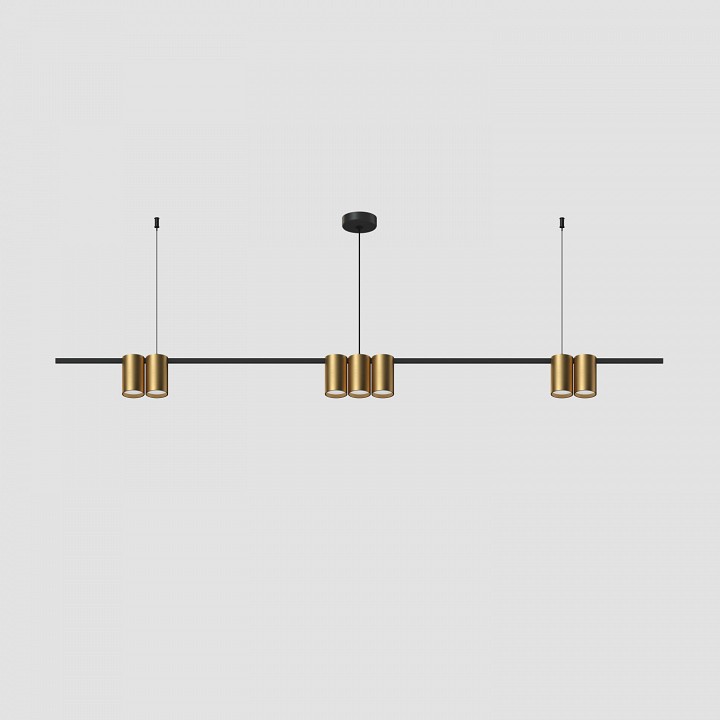 Подвесной светильник Denkirs Orbit DK4063-BK+SG