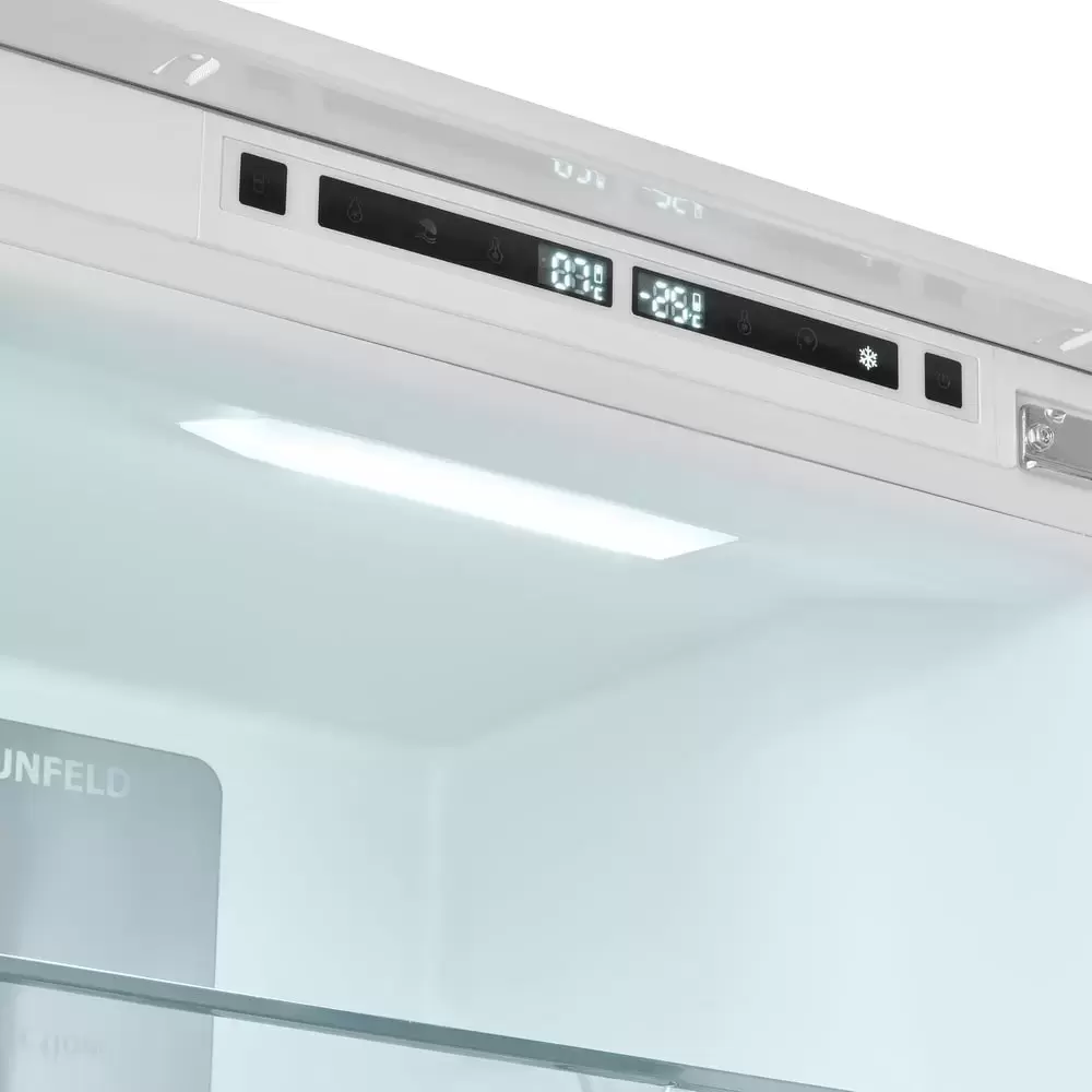 Встраиваемый холодильник Maunfeld MBF177NFWHGR Inverter
