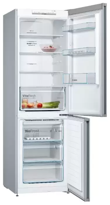 Холодильник с нижней морозильной камерой BOSCH KGN36NL21R