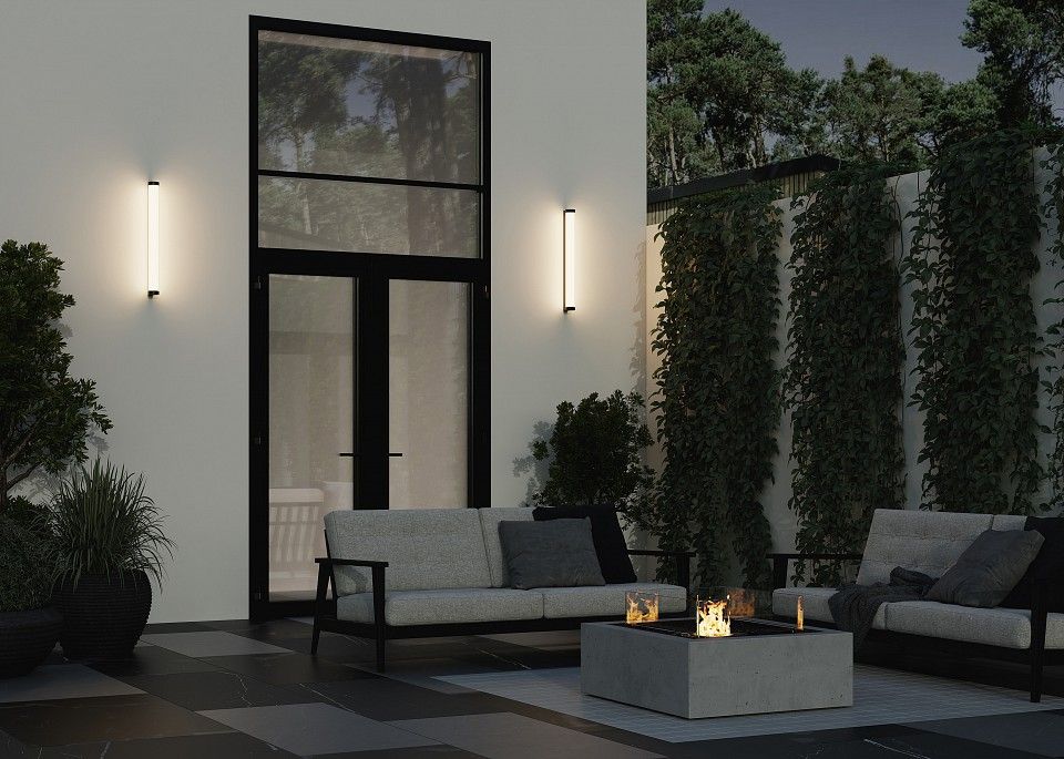 Накладной светильник Maytoni Outdoor Раунж O482WL-L16B3K