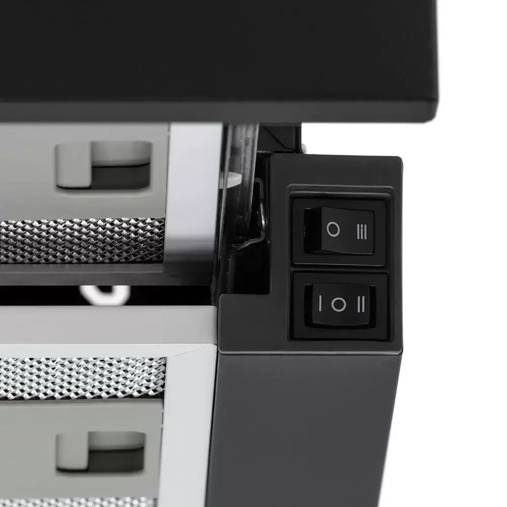 Встраиваемая вытяжка Krona KAMILLA T 600 BLACK (1 мотор)