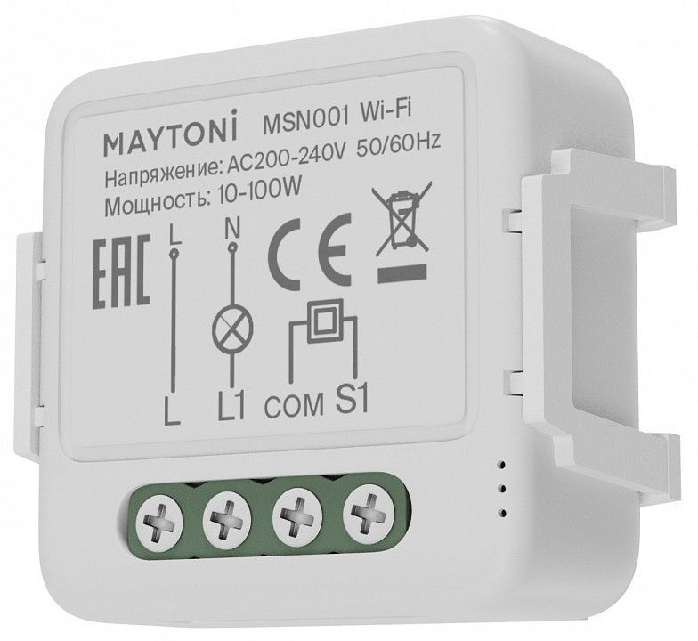 Конвертер Wi-Fi для смартфонов и планшетов Maytoni Lighting control Выключатели MSN001