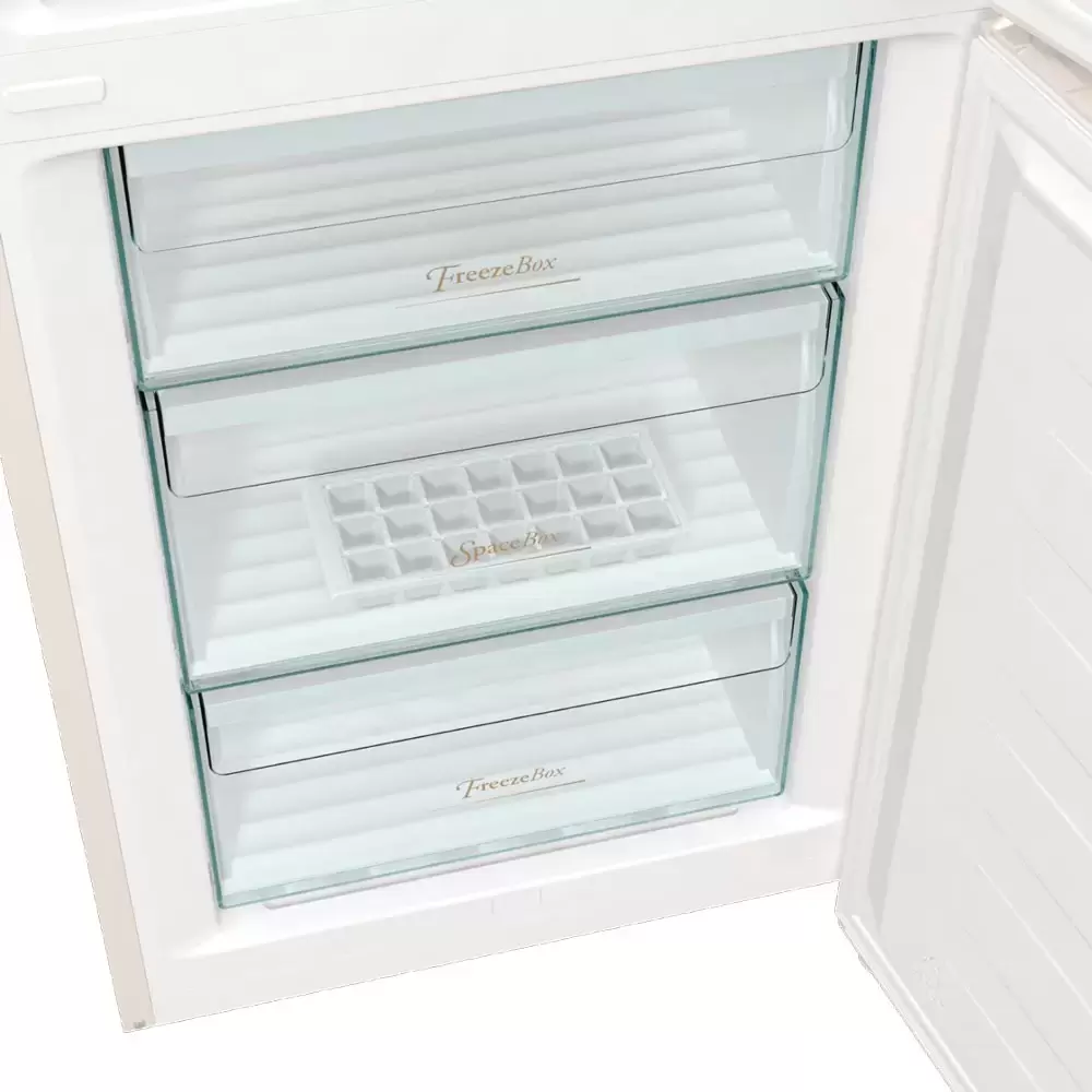 Отдельностоящий двухкамерный холодильник Gorenje NRK6202CLI