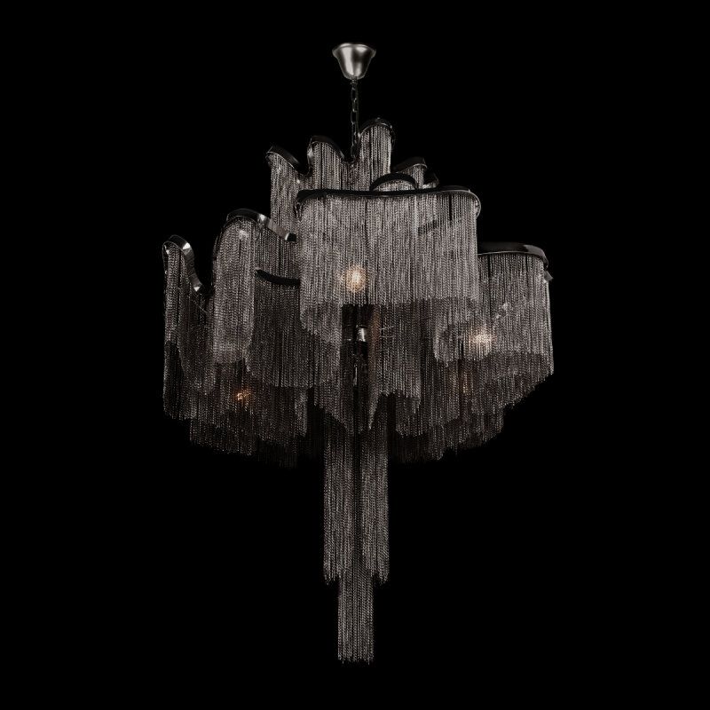 Подвесная люстра Loft it Stream 10208/1000 Gunmetal