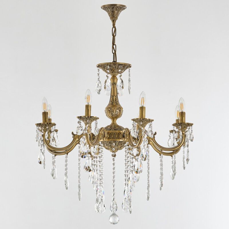 Подвесная люстра Bohemia Ivele Crystal AL7801 AL78101/8/250 B FP