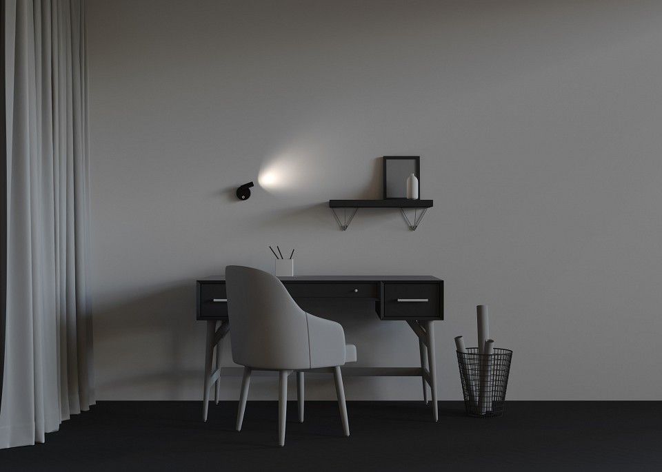 Бра Maytoni Technical Твист C079WL-L3B3K